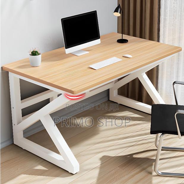 Home Office Desk, Computer Desk With Storage Room - thumbnail 3