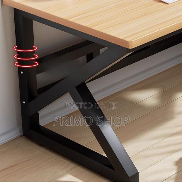 Home Office Desk, Computer Desk With Storage Room - thumbnail 7