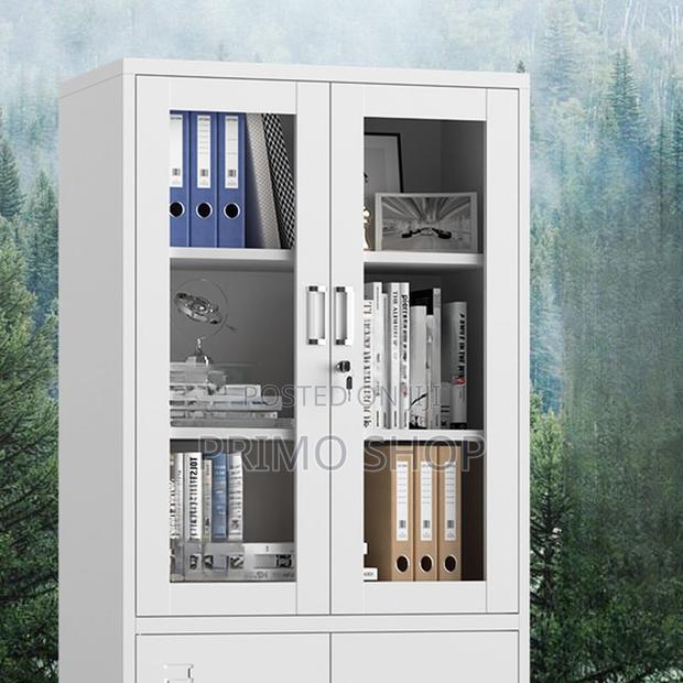 Office Cabinet With Shelves; Two Door Storage Cabinet - thumbnail 8