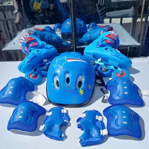 Full Set Inline Skate Shoes With Rubber Wheels – Perfect For