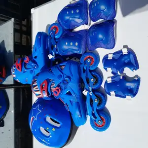 Rubber Wheel Inline Skate Shoes Set – Ideal for Beginners 