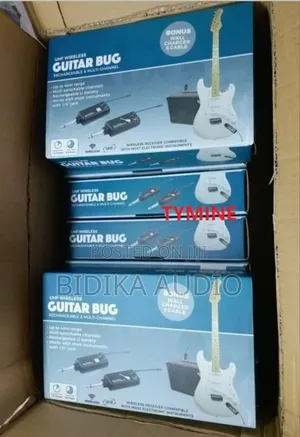Uhf Wireless Microphone Guitar Bug