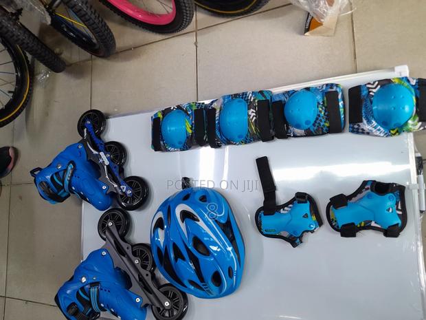 Complete Speed Skating Set for Adults – Rubber Wheel Inline