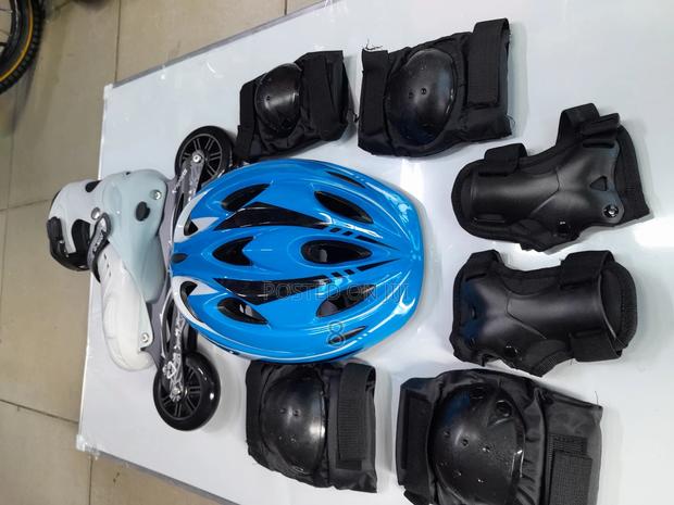 Ultimate Speed Skating Set for Adults – Rubber Wheel Skates
