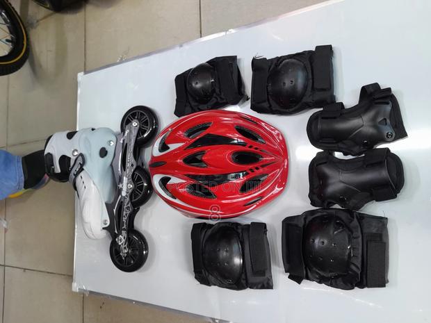 Ultimate Speed Skating Set for Adults – Rubber Wheel Skates