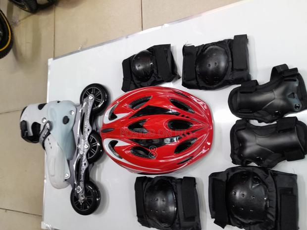 Ultimate Speed Skating Set for Adults – Rubber Wheel Skates - thumbnail 2