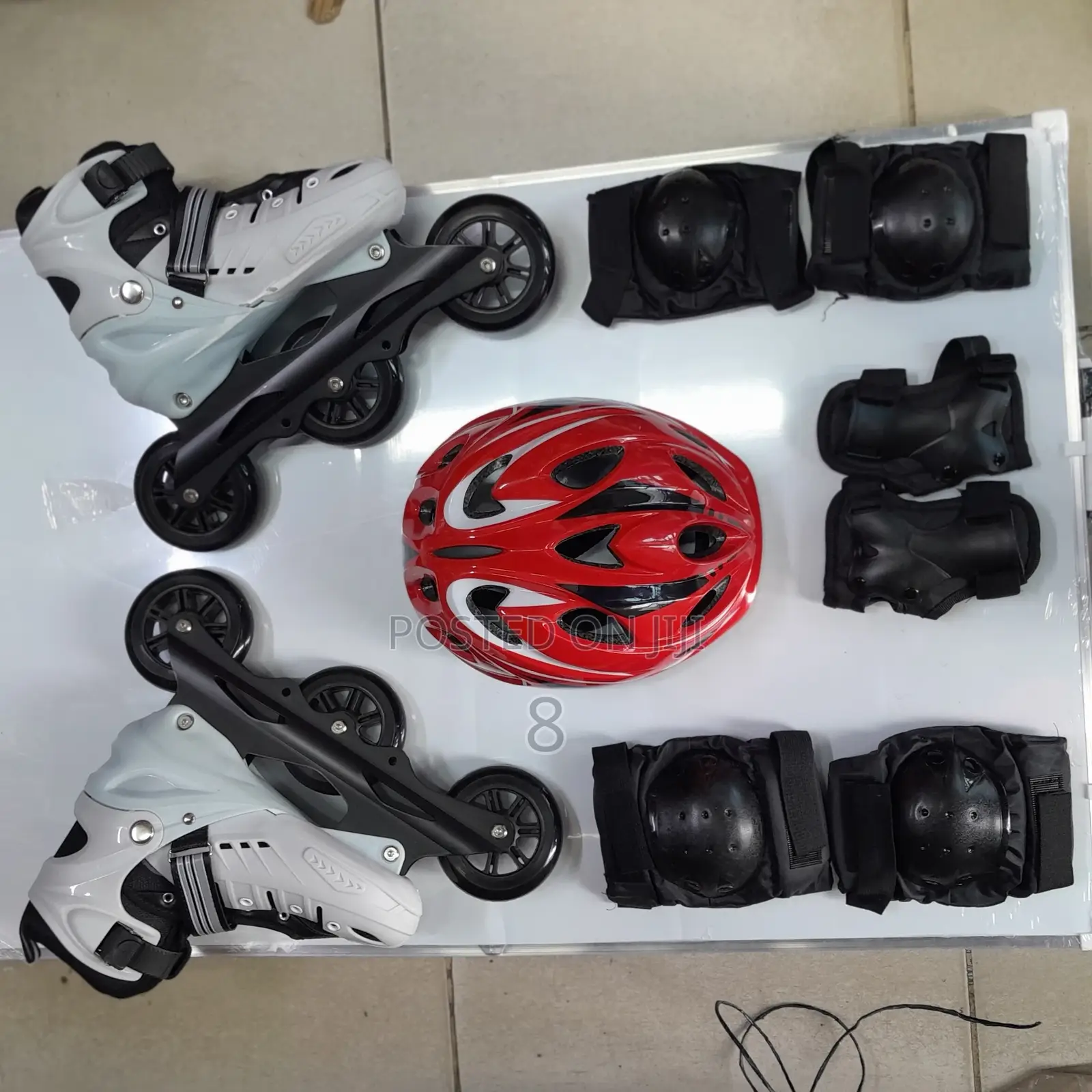 Speed Skating Set for Adults – Inline Skates With Protective