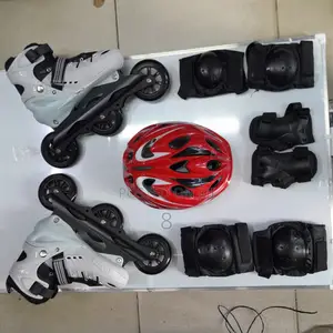 Speed Skating Set for Adults – Inline Skates With Protective