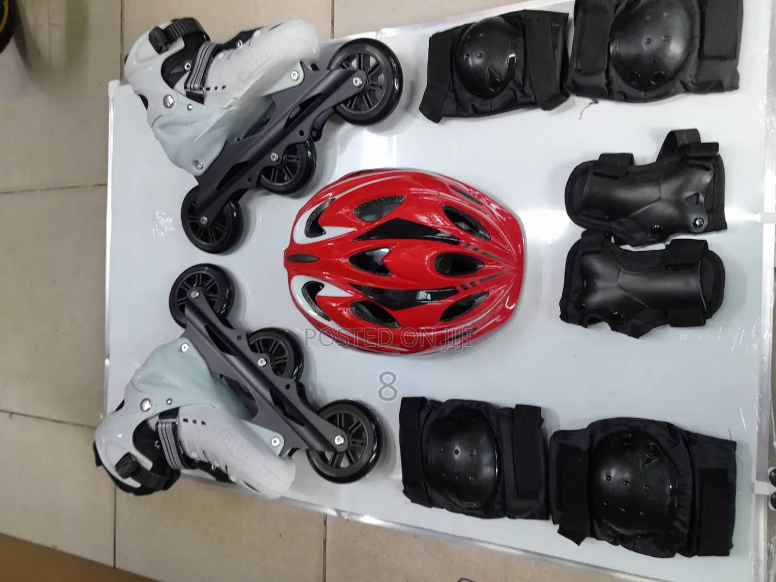 Speed Skating Set for Adults – Inline Skates With Protective