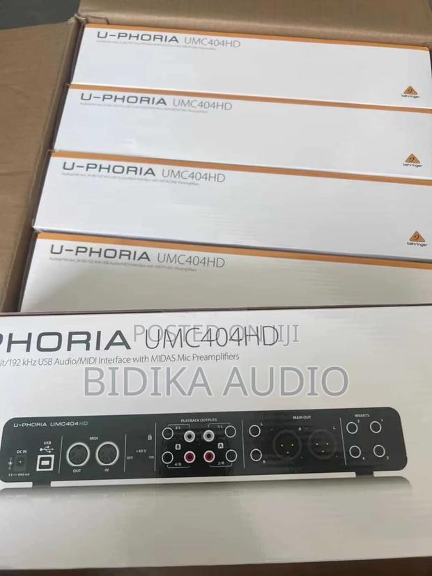 Behringer UMC404 Soundcard