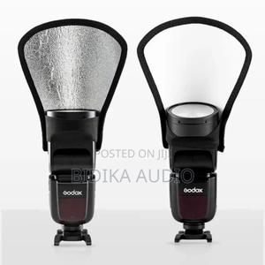 Dual Side Reflector For Speed Light Flashes - White - Silver - main view