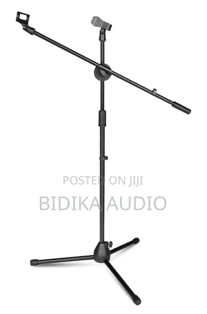 3 Leg Boom Double Microphone