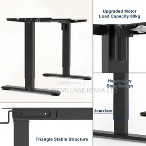 Electric Standing Desk 120x60cm Height Adjustable Table