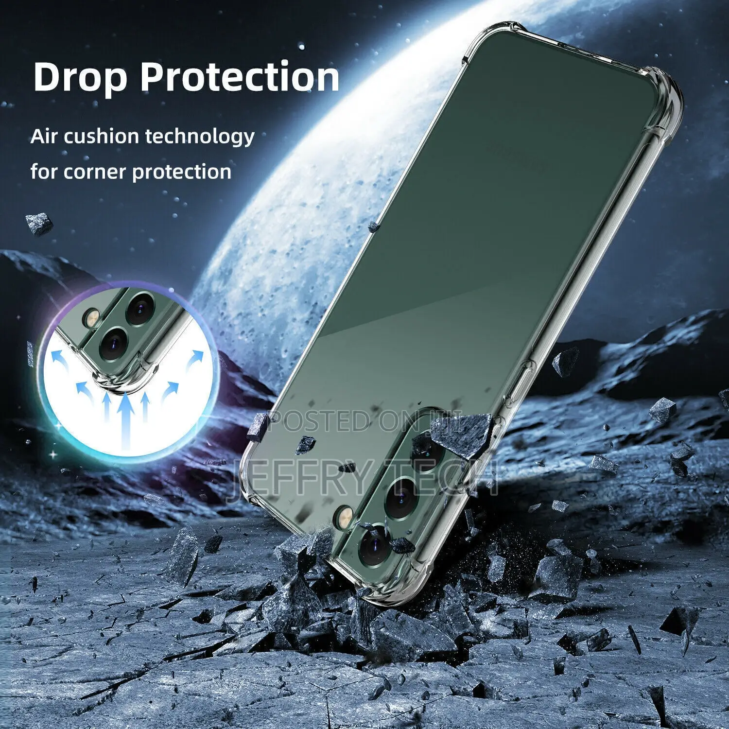 CLEAR Case for Samsung Galaxy A10/A12/A71/A32 5G Gel Shockpr