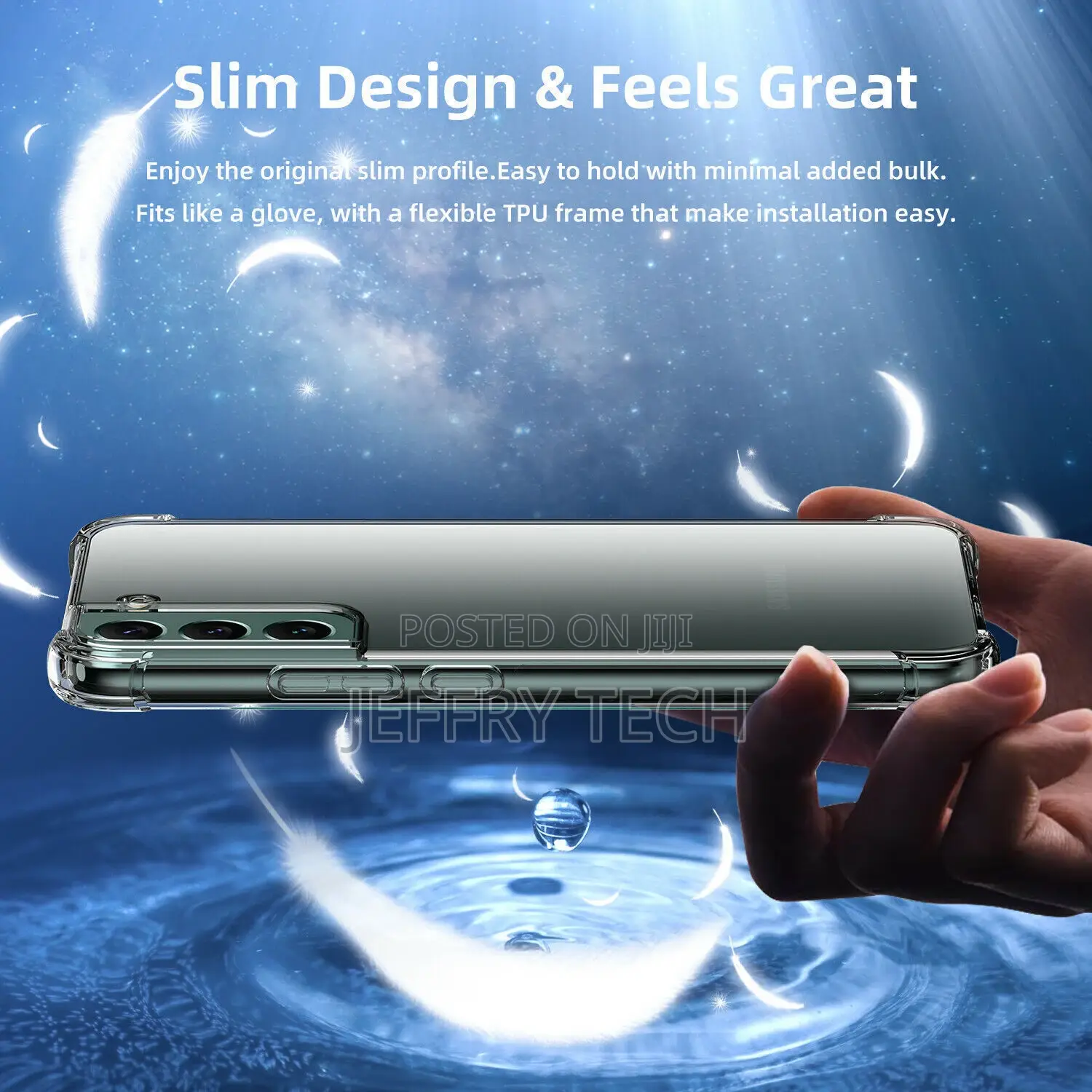 CLEAR Case for Samsung Galaxy A10/A12/A71/A32 5G Gel Shockpr