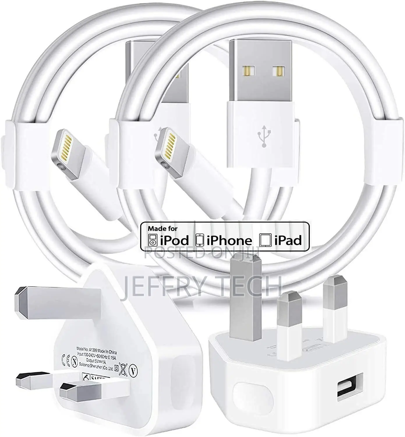 Charger Plug Data Cable for Apple iPhone 5 6 7 8 X XR 11 1