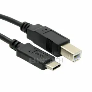 Type C Male to USB 2.0 B Type Printer Data Cable