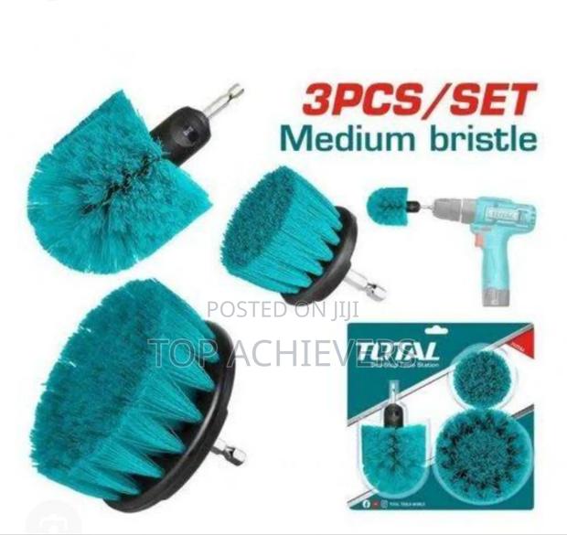 3pcs Bristle Brushes/Drill Brush 3pcs - main view