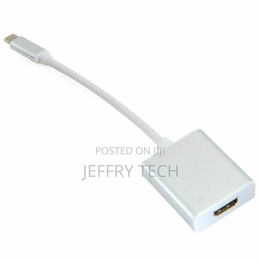Macbook Chrombook USB-C 3.1 to HDMI HD 1080p Video Audio Dis
