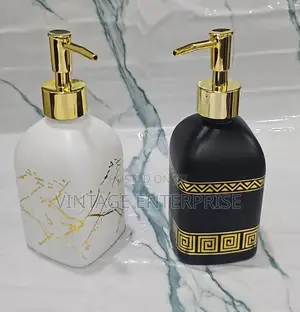 360ml Marble Gucci Glass Soap /Lotion Dispenser