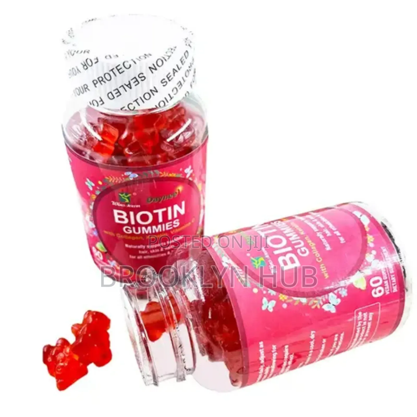 Biotin Gummies With Collagen, Karatin and Vitamin C