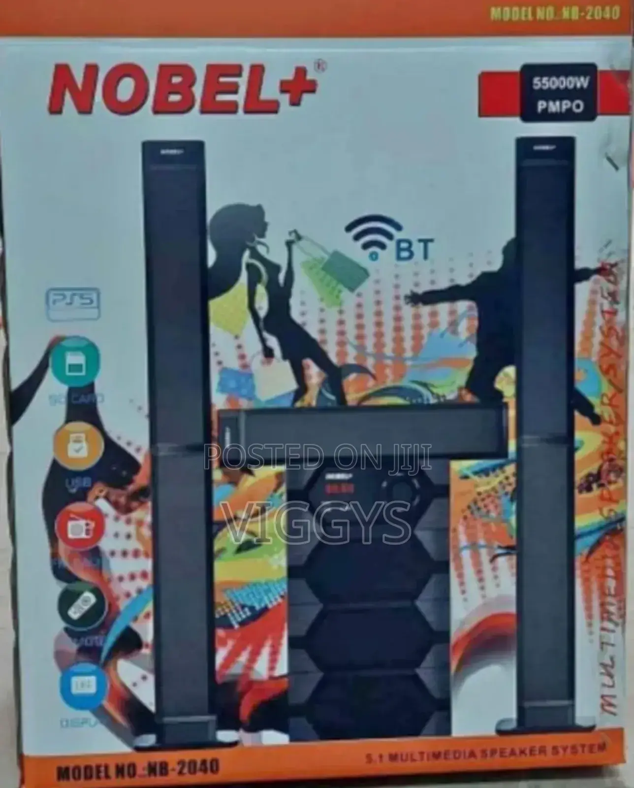 Good Working New Nobel + 2040 Woofer F-6