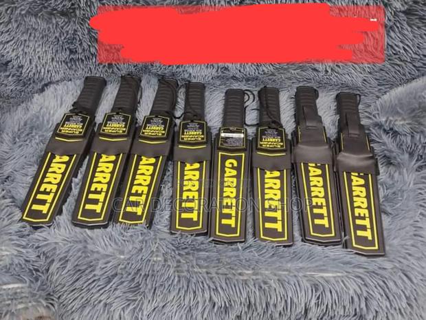 Security Garret Scanner - main view