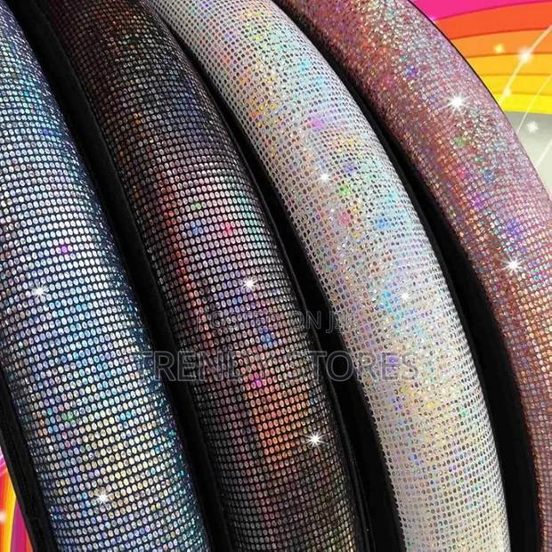 Universal Rhinestone Steering Cover - main view