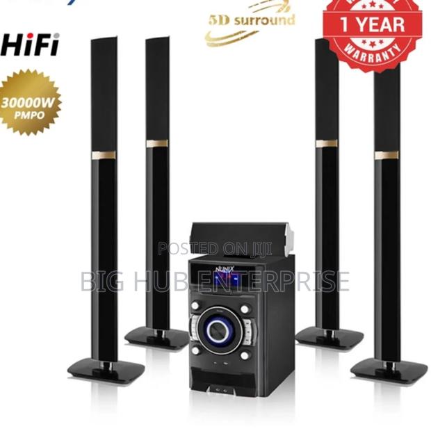 Nunix Complete 9090A 5.1CH Deluxe Home Theater System - main view