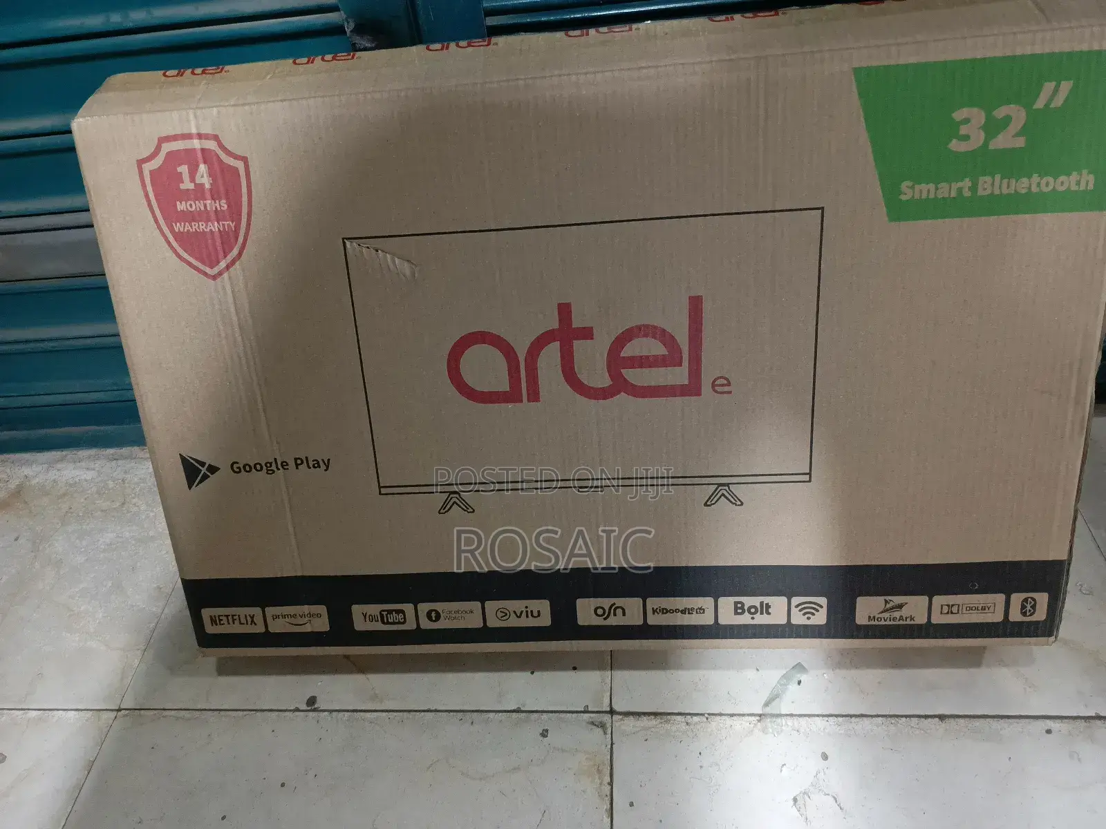 Artel 32 Smart Android Tv With Bluetooth