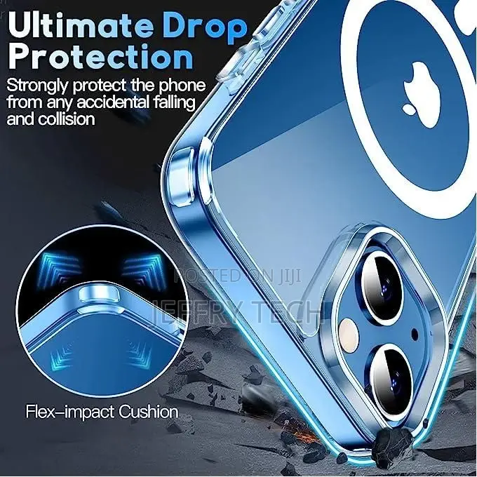 iPhone 14 Clear/Transparent MAGSAFE Cover/Case-Wireless CHAR