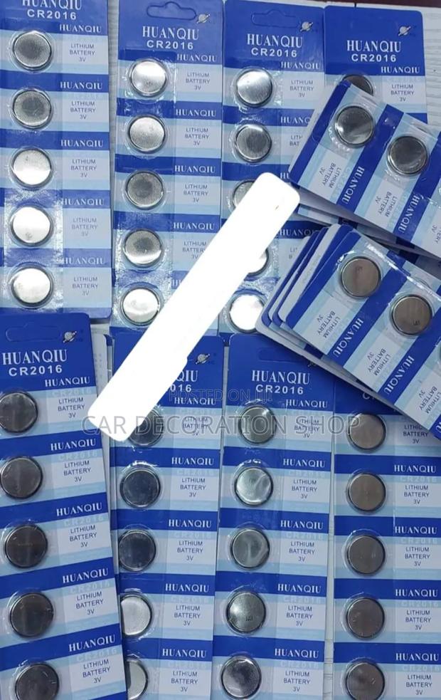 Cr2016 Lithium 5pc Coin Batteries