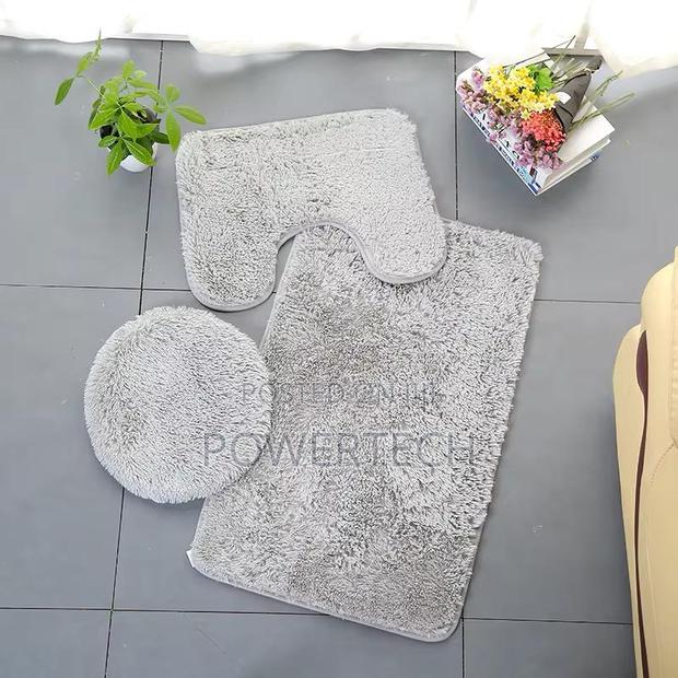 Fluffy 3 in 1 High Quality Toilet Mats