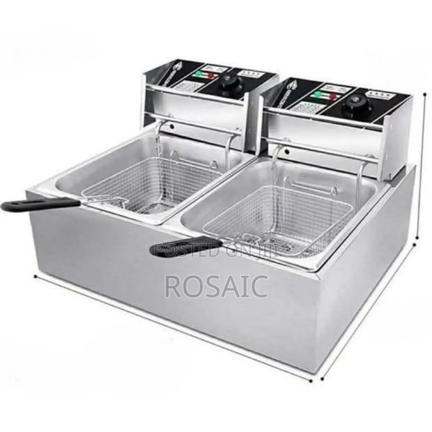 Refurbished Double Deep Fryer 12L