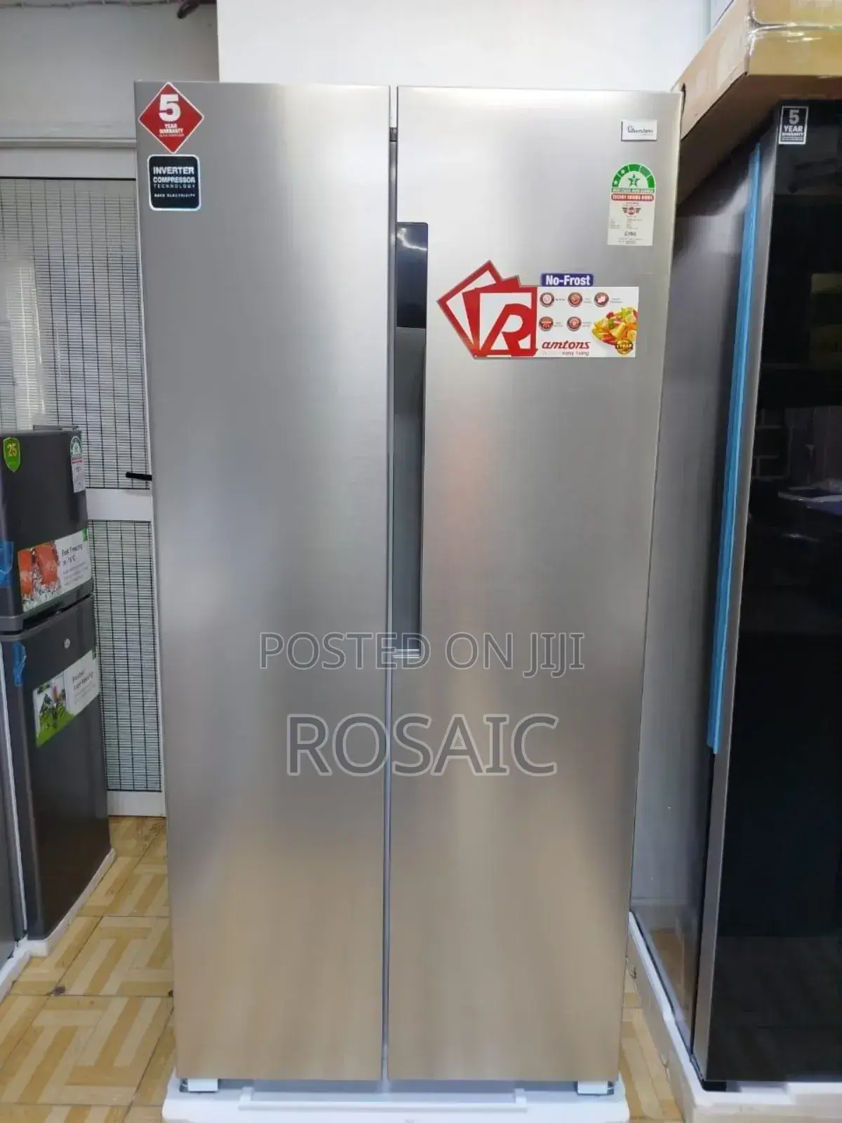 Ramtons Side by Side 430l Fridge
