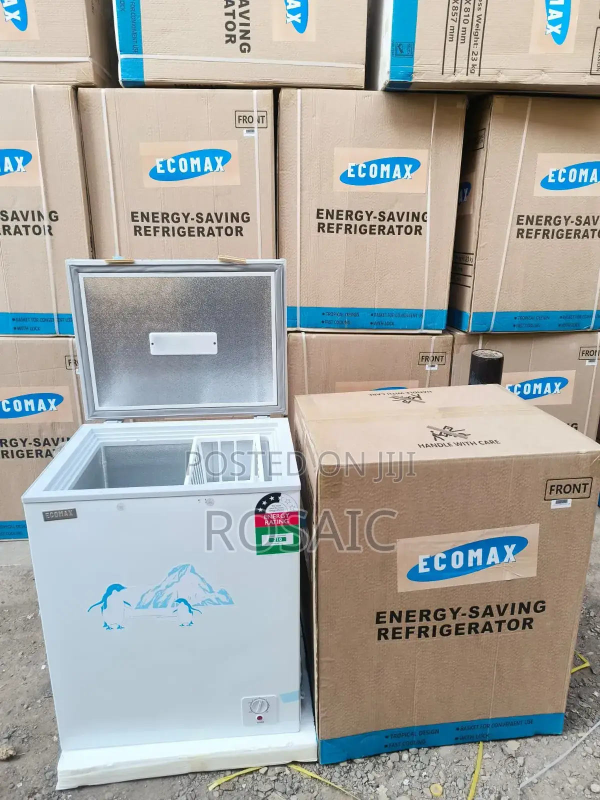 Ecomax 119l Chest Freezer Freezer