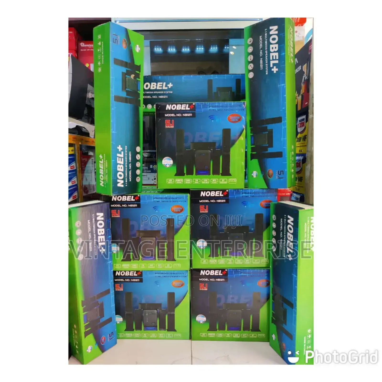 Nobel 5.1 1211 Multimedia Speaker System