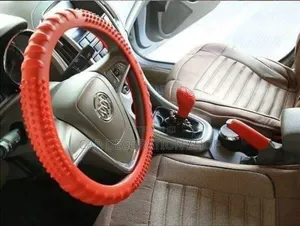 3in1 Reds Silicon Steering Cover+Gear Knob+Handbrake Cover