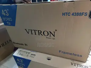 Vitron 43 Tv Smart Android Tv Frameless With Bluetooth