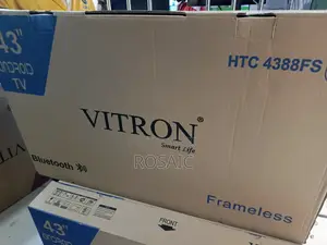 Vitron 43 Tv Smart Android Tv Frameless With Bluetooth