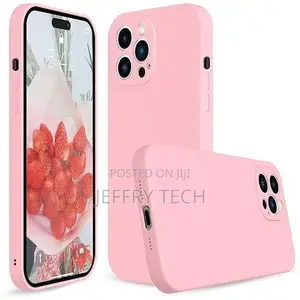 Apple iPhone 15 Pro Max Liqiud Silicone Cover/Case-Pink