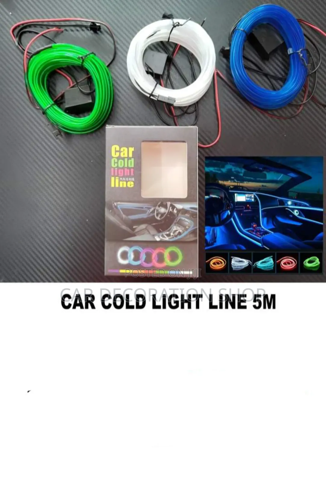 5m Car Cold Light Line Strip