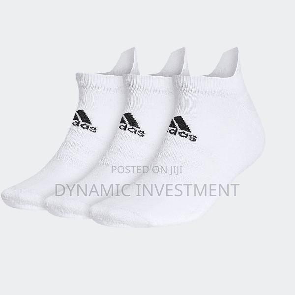 Adidas Ankle Socks 3 Pairs Size UK 6-8 - main view