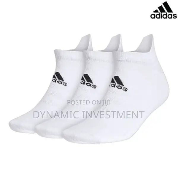 Adidas Ankle Socks 3 Pairs Size UK 6-8