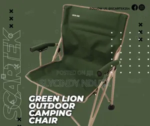 Green Lion Camping Chair