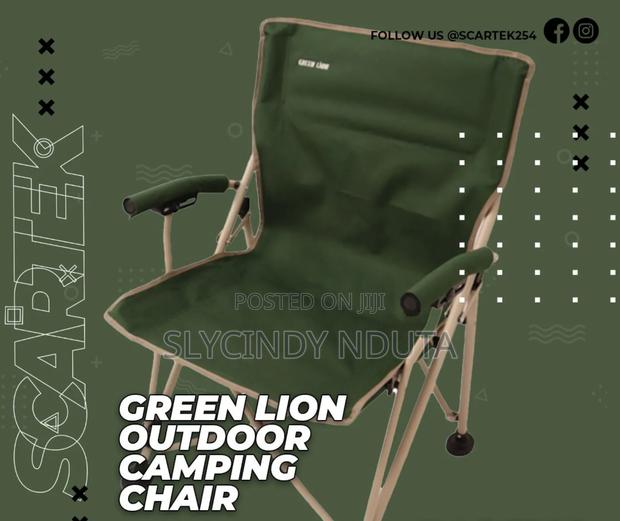 Green Lion Camping Chair - main view