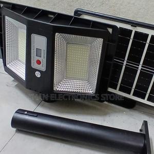 Motion and Darkness Sensors Black 300w Solar Light - thumbnail 2