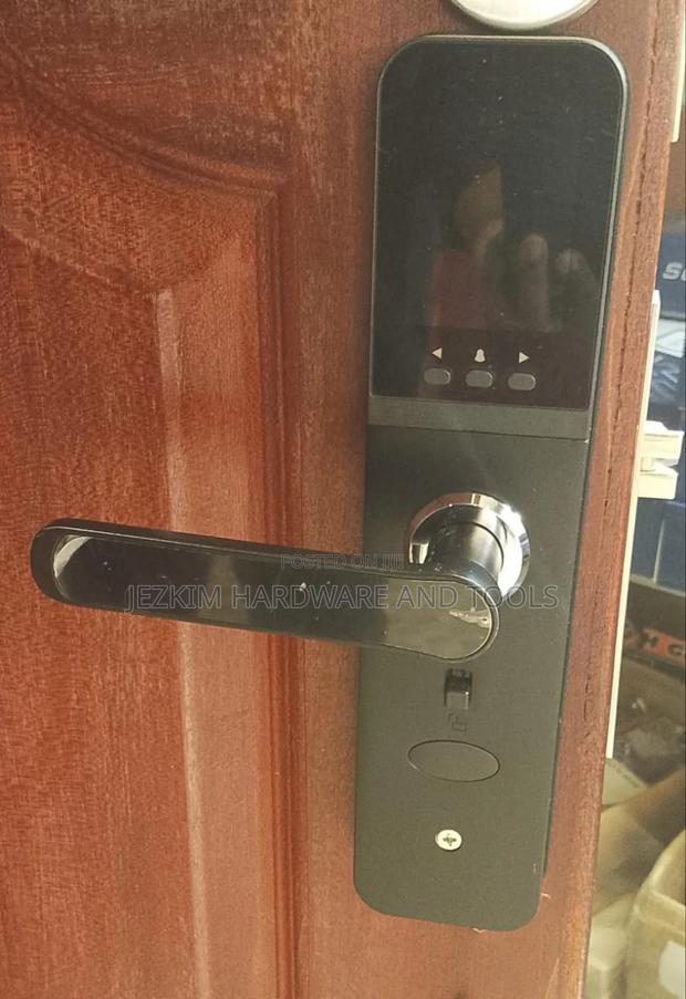 Smart Lock , Card, Password , Card and Key Unlock - thumbnail 3