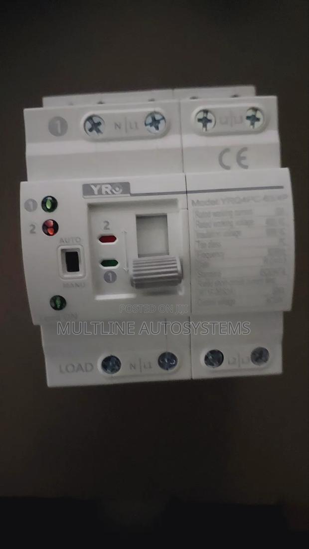 63A Digital Automatic Changeover Switch (3 Phase) - thumbnail 3