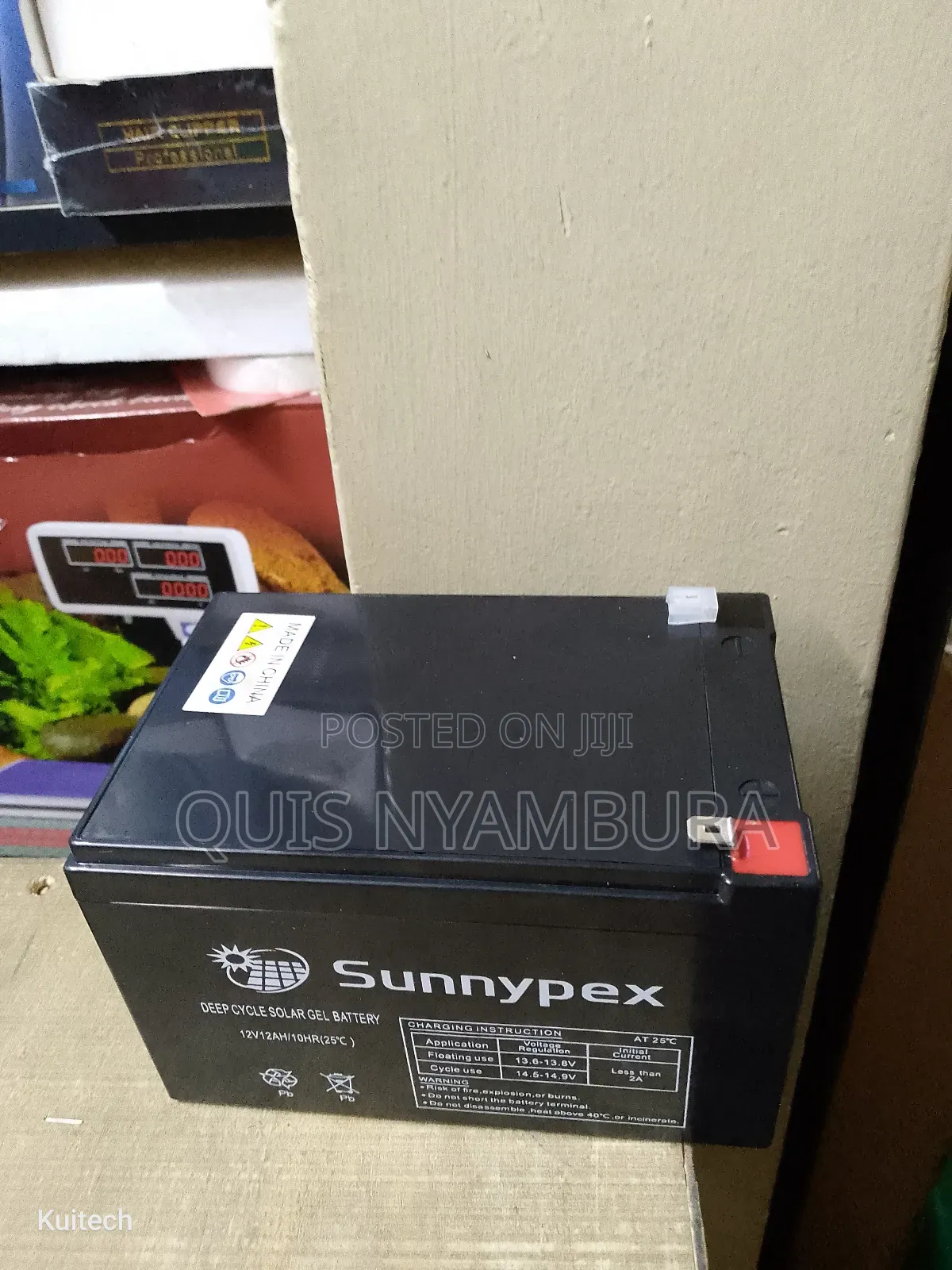 12v Solar Battery 7ah